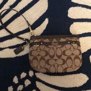 Signature Coach Wristlet